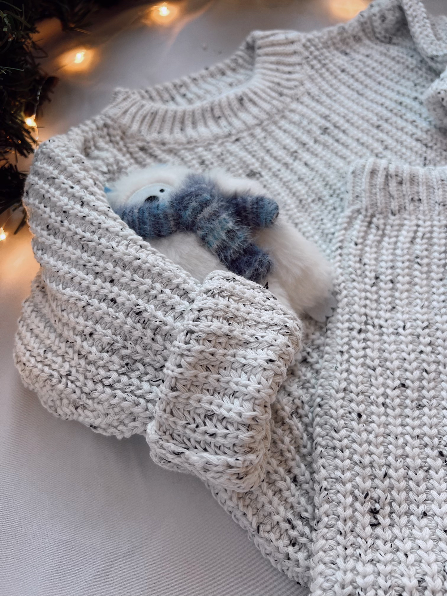 Speckled Knit Set