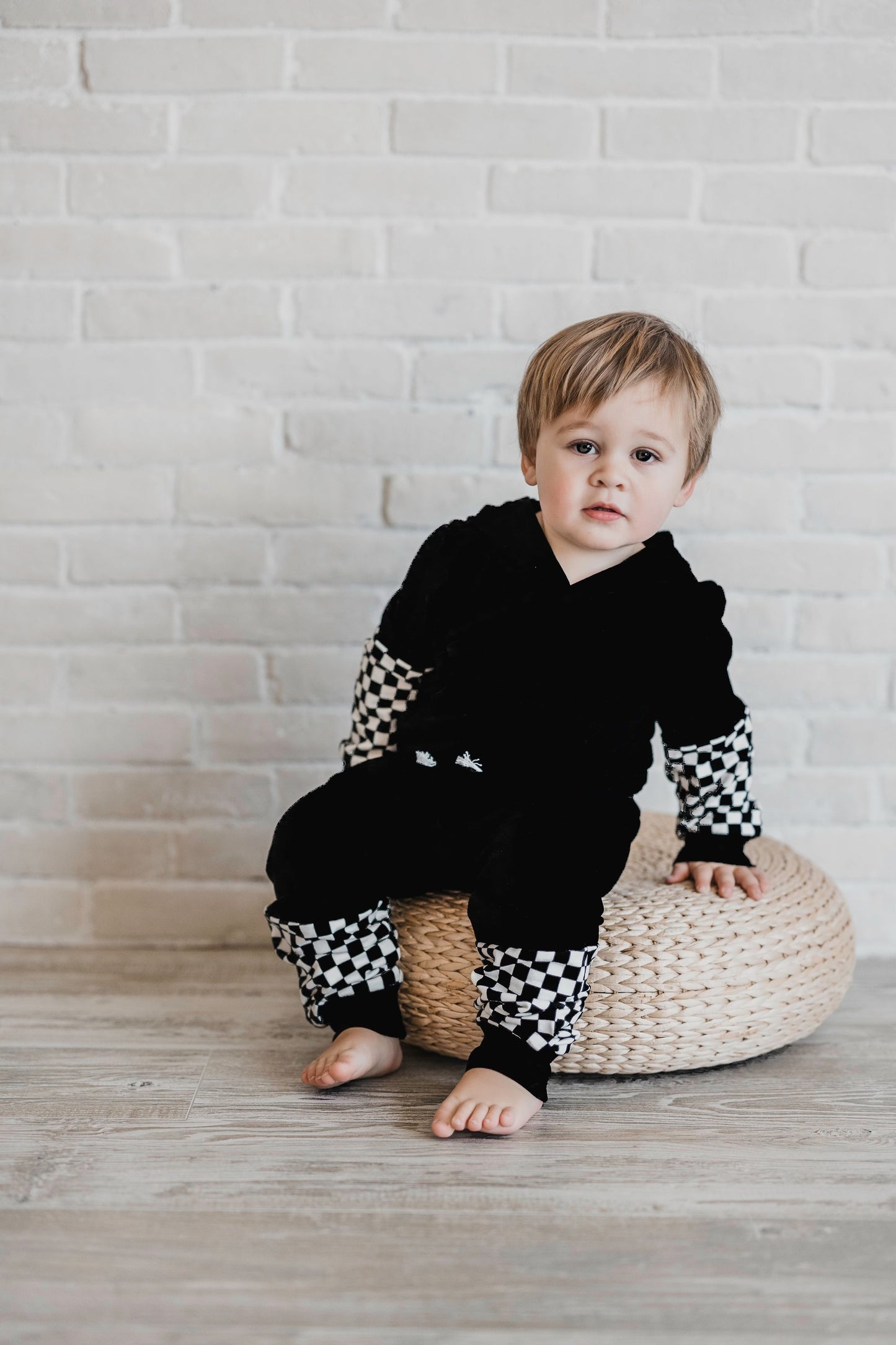 Pattern Block Jogger Set