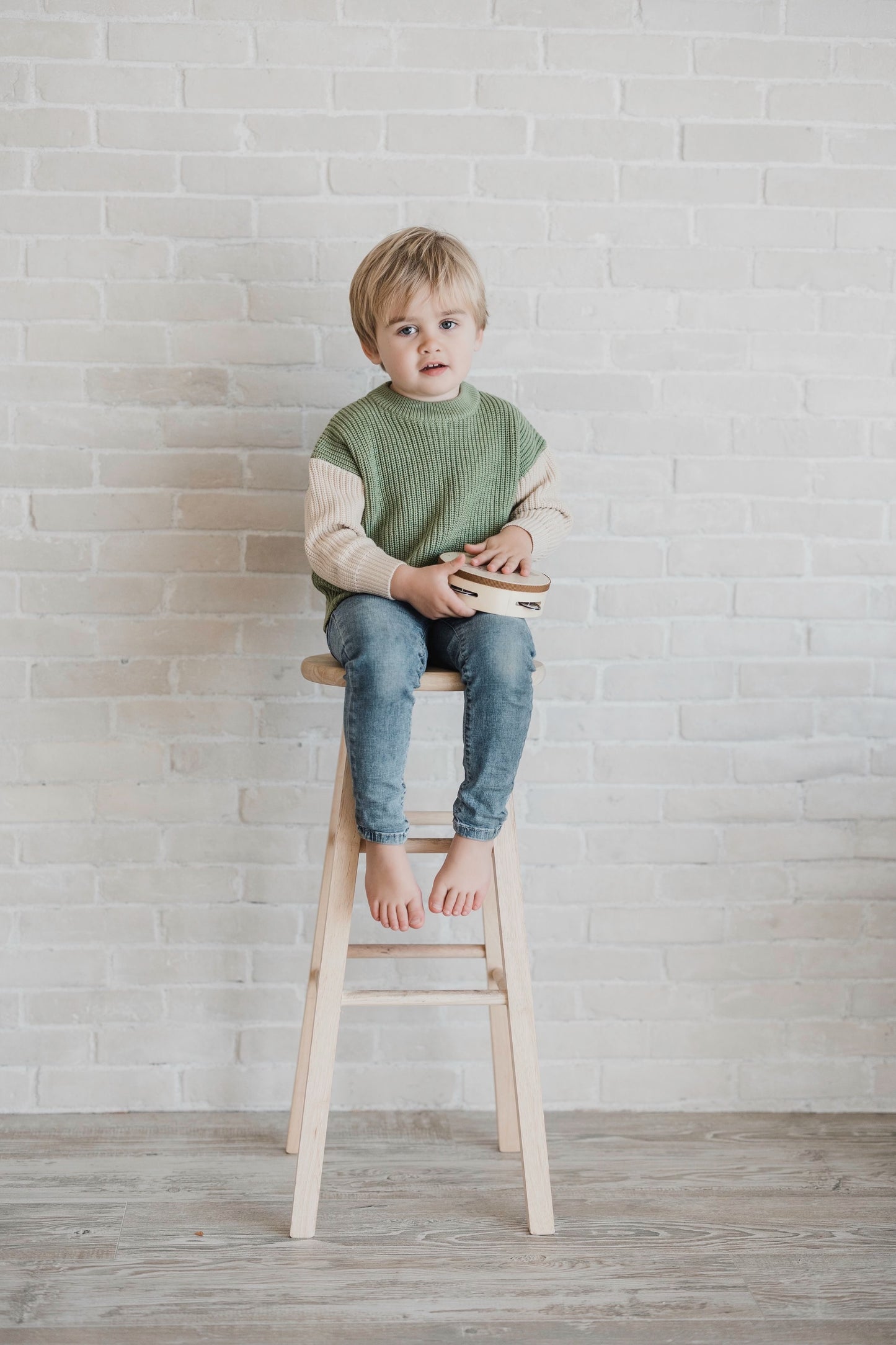 Green Knit Sweater