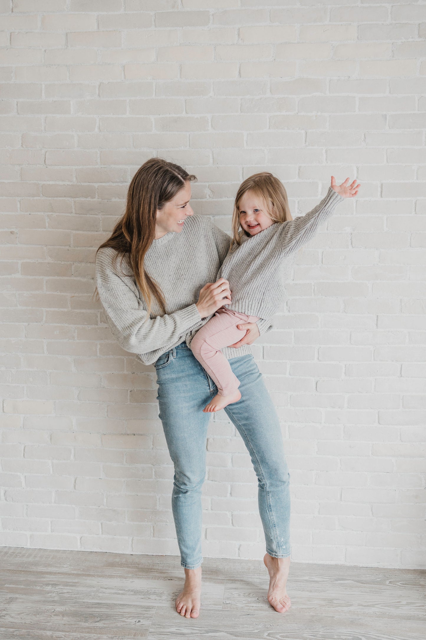 Speckled Knit Sweater